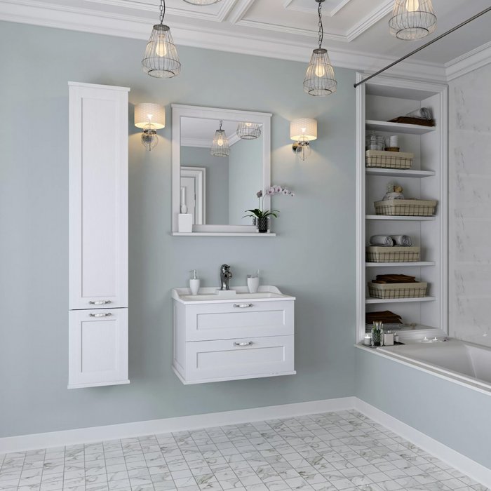 Aquaton Леон 65 дуб белый