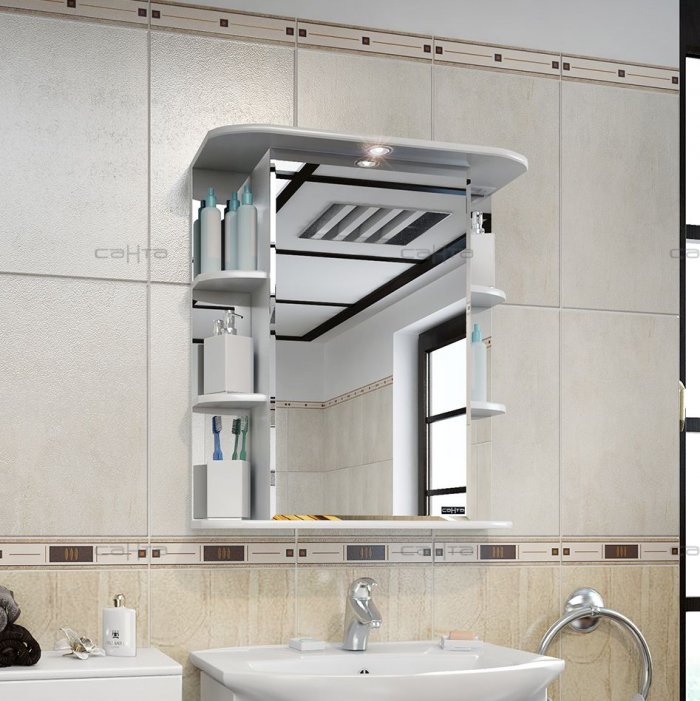 Зеркало-шкаф Санта Герда 60 фацет