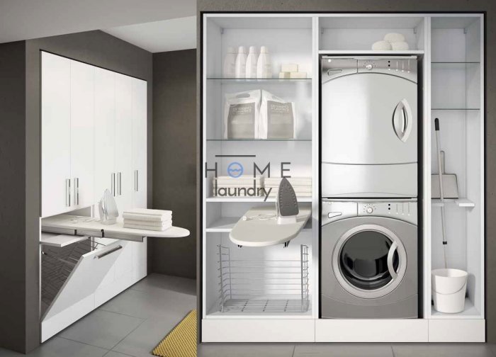 ЛИЛЛОНГЕН шкаф д/стиральн машины, белый