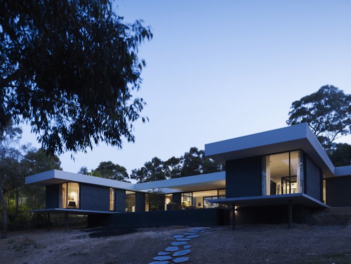 Одноэтажный дом в Австралии