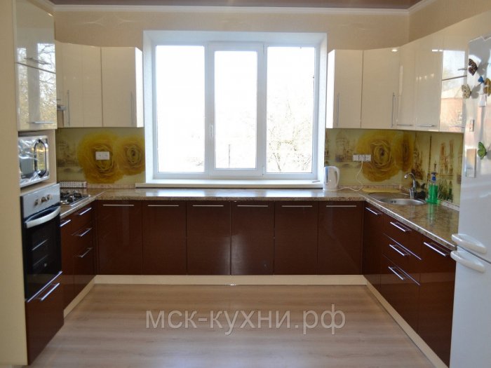 Кухонный гарнитур буквой п