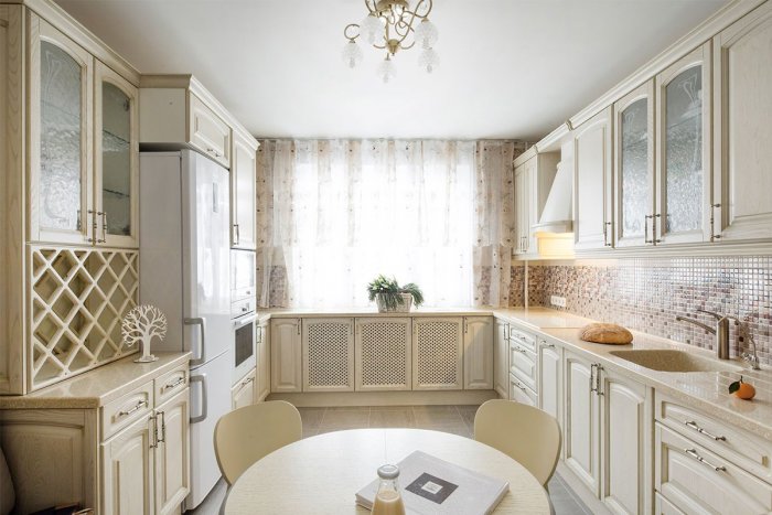 Кухня Прованс слоновая кость