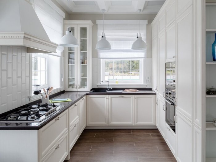 П-образная кухня