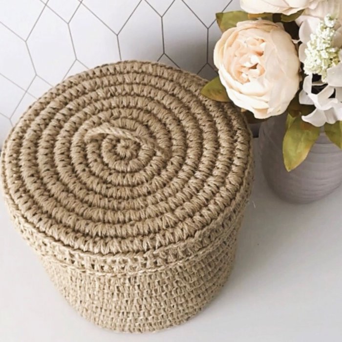 Корзинки из джута