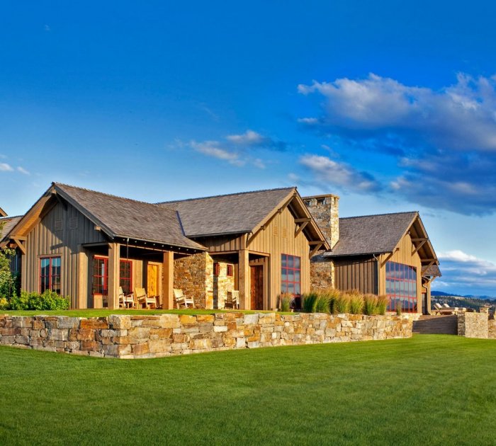 Проект канадской резиденции Монтана