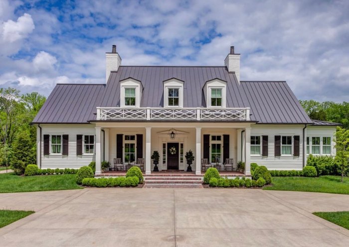Фермерские дома в американском стиле