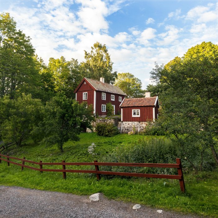 Деревня Вестменхег Швеция