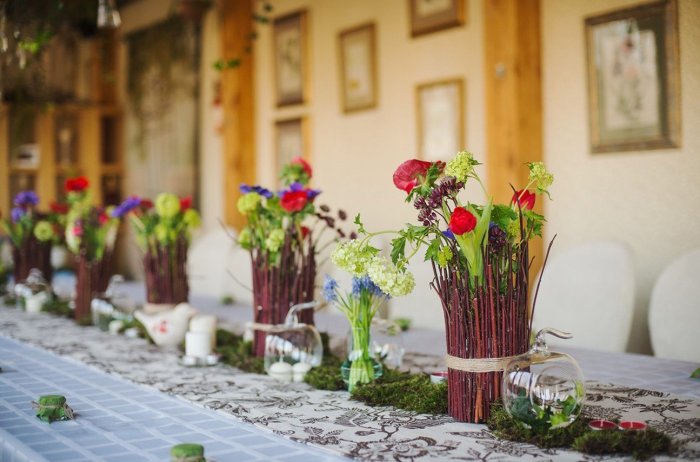 Весенний декор помещения