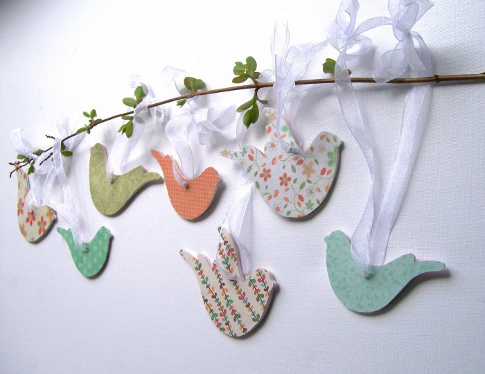 Весенние украшения для дома