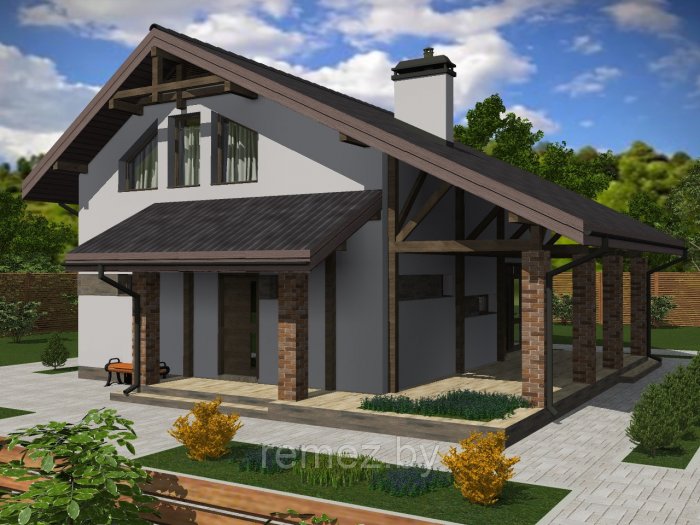 Терраса к дому проекты