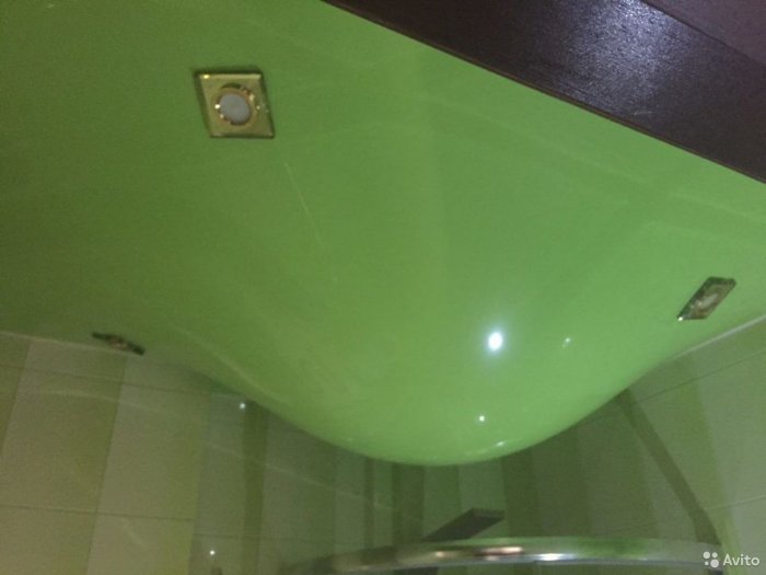 Вода в подвесном потолке