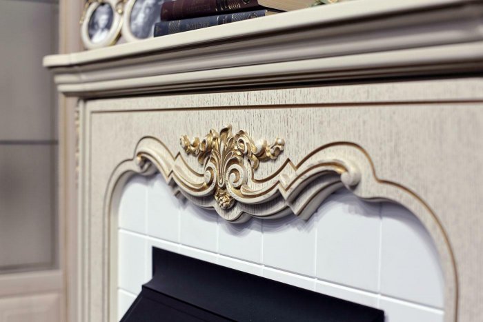 Каминное обрамлление элепганца