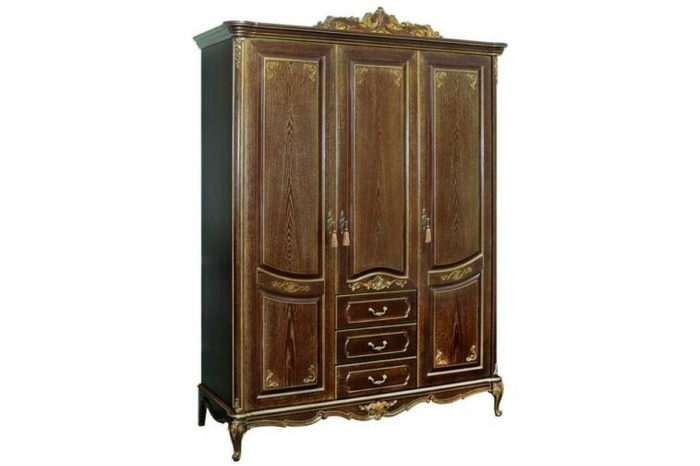 Барокко Черноземье мебель шкаф 3х дверный