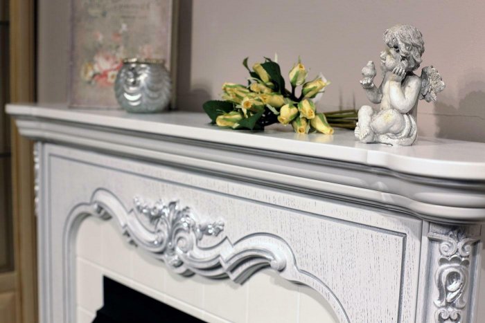 Комод Барокко белый мебель Черноземья