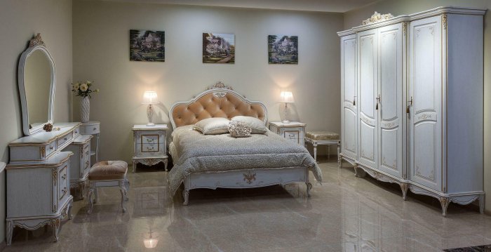 Кровать Барокко мебель Черноземья