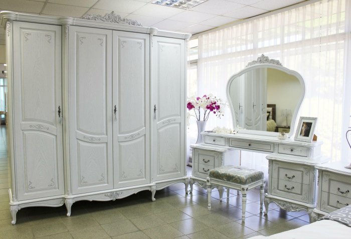 Мебель Черноземья Барокко белая