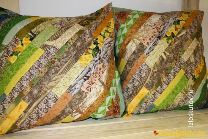 Подушки пэчворк