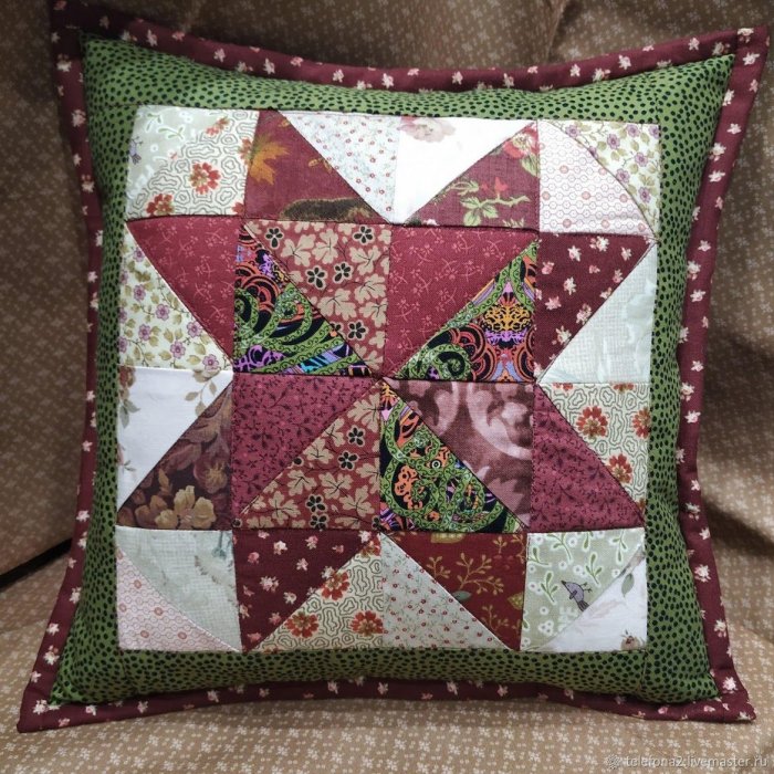 Лоскутные наволочки