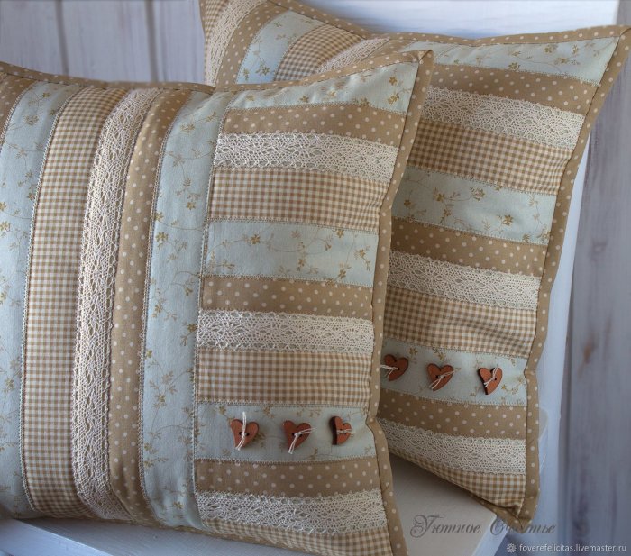 Наволочки пэчворк