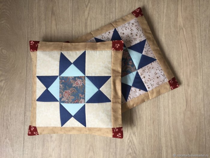 Подушки пэчворк