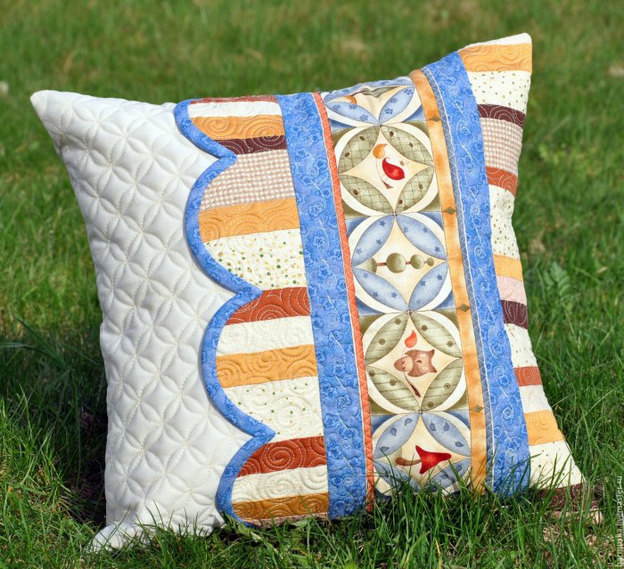 Пэчворк из мебельной ткани