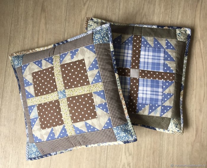 Наволочка Барджелло пэчворк