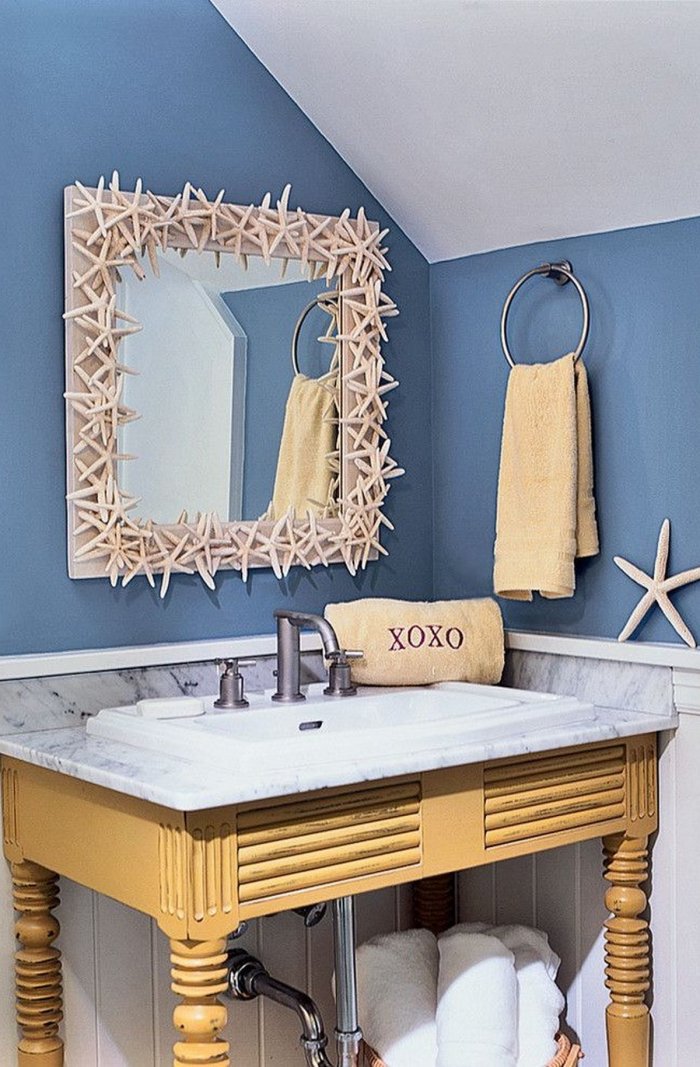 Ванная в морском стиле