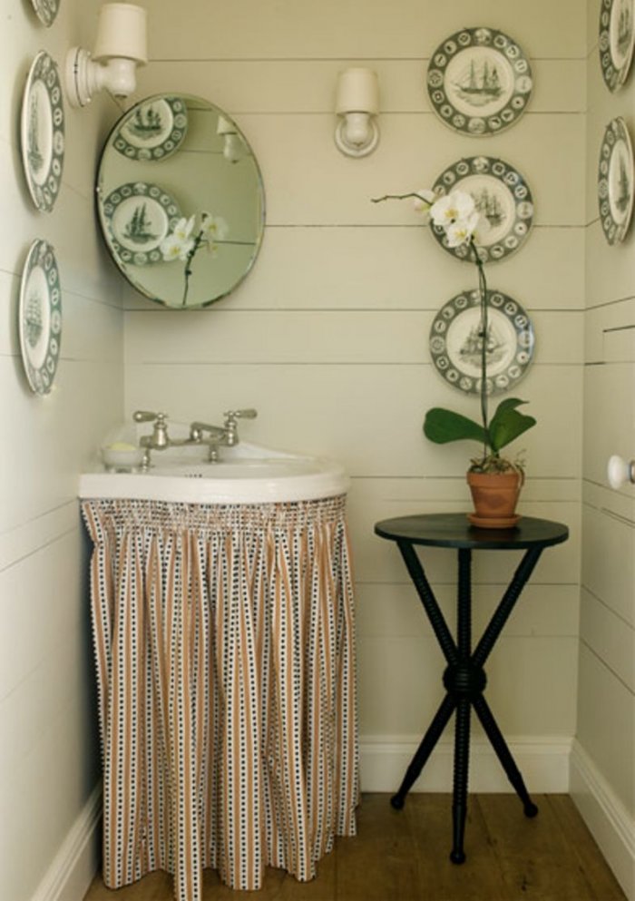 Декоративные украшения для ванной комнаты