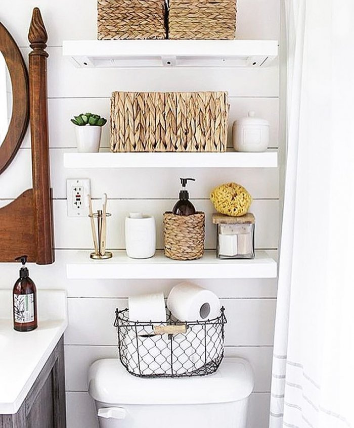 Хранение в ванной комнате