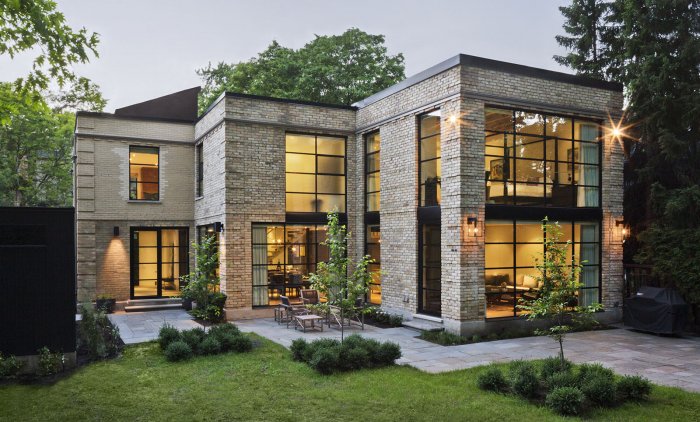 Тини Хаус с плоской крышей