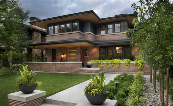 Ландшафт в стиле Райта