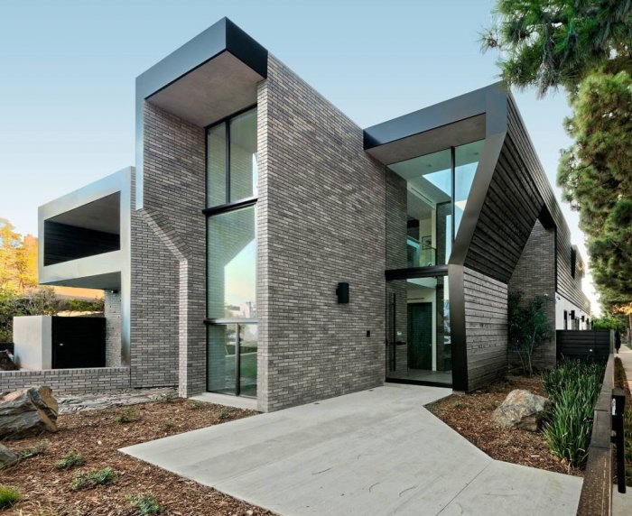 Фасады домов в современном стиле