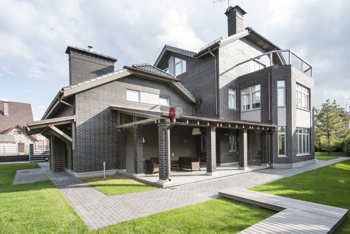 Фасады коттеджей