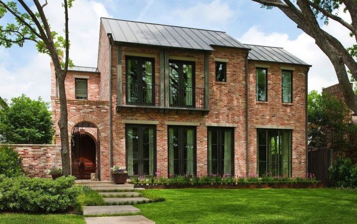 Кирпичные особняки Италии