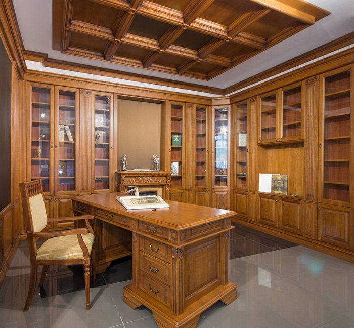 Отделка кабинета