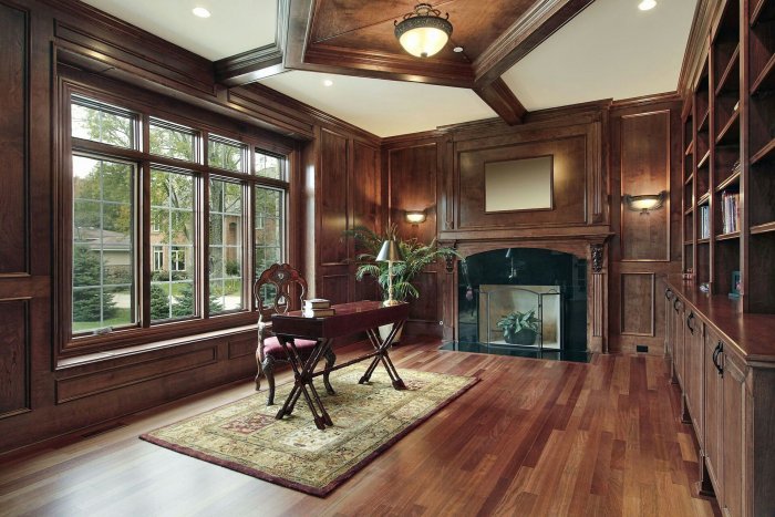 Интерьер из дерева