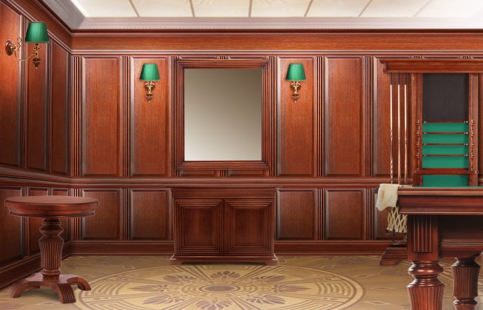 Деревянные настенные панели