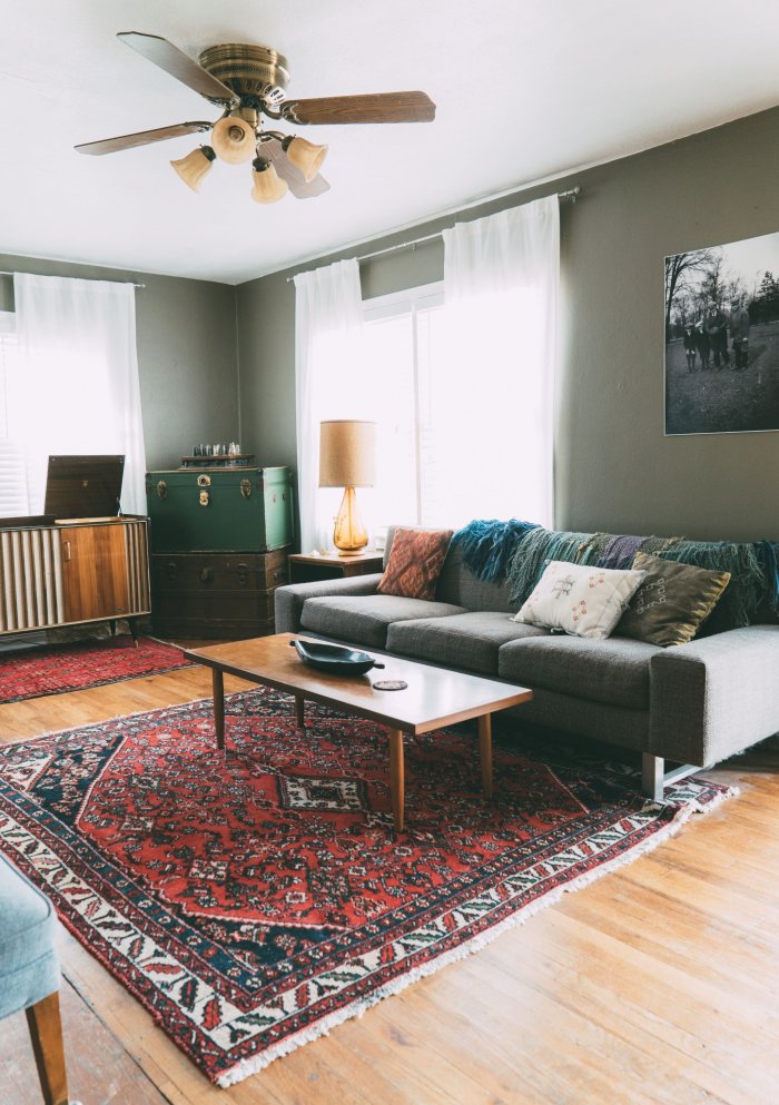 Советский ковер в интерьере