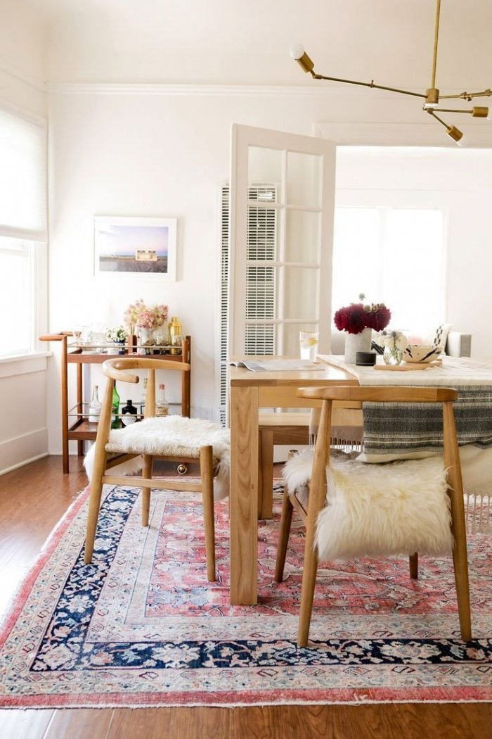 Старые ковры в современном интерьере