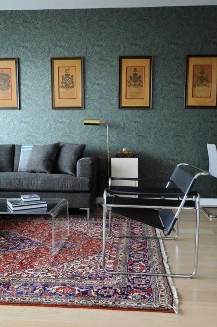 Старые ковры в современном интерьере