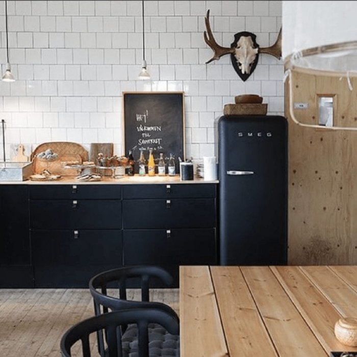Холодильники Смег в стиле лофт