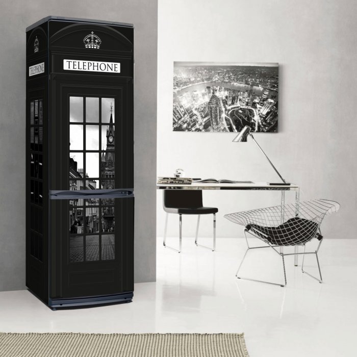 Холодильник в стиле Лондон