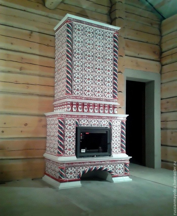 Печка в русском стиле