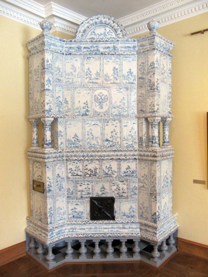 Изразцовая печь Голландия