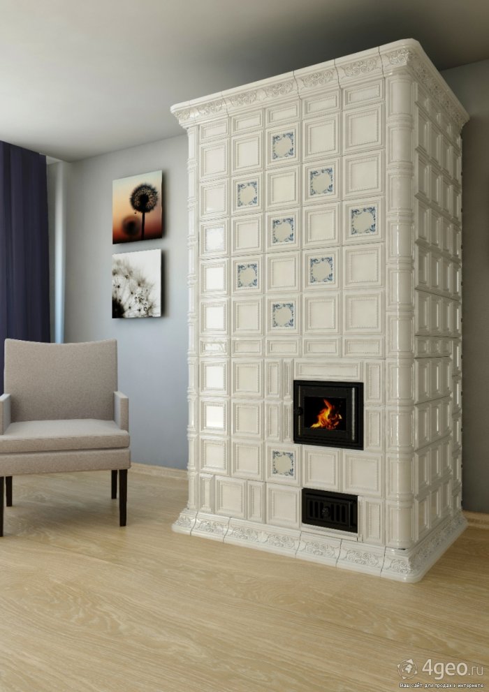 Изразцовые камины в стиле русский Модерн