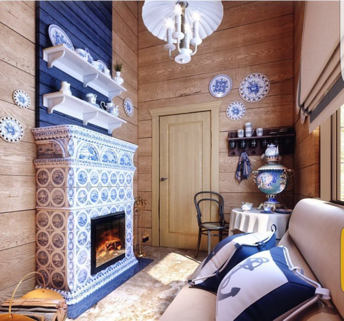 Голландская печь голландка