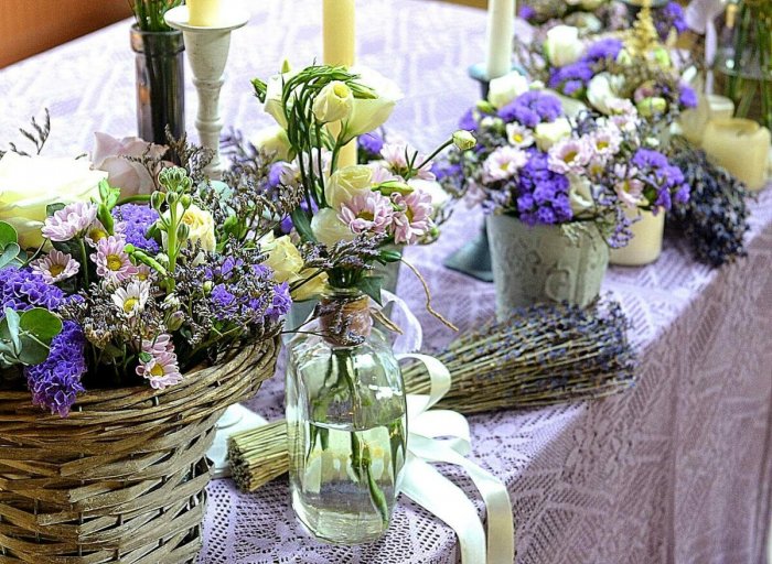 Цветочная композиция Прованс