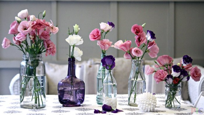 Цветочный декор в интерьере