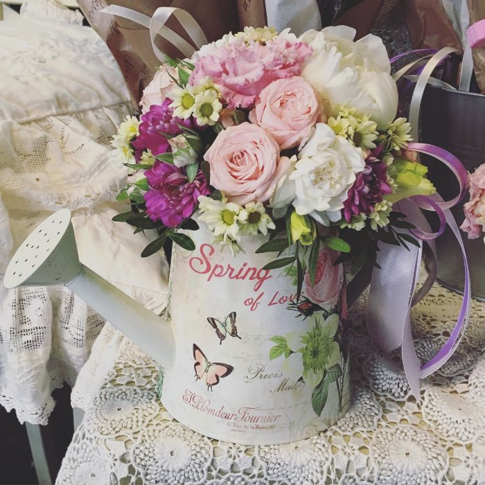 Букет цветов в стиле Прованс