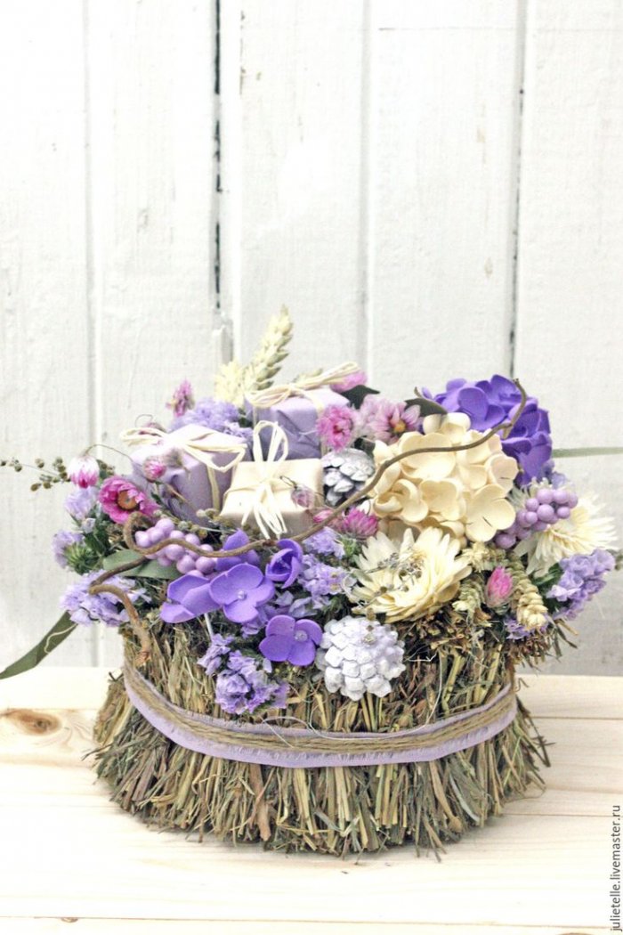 Цветочные композиции в стиле Прованс